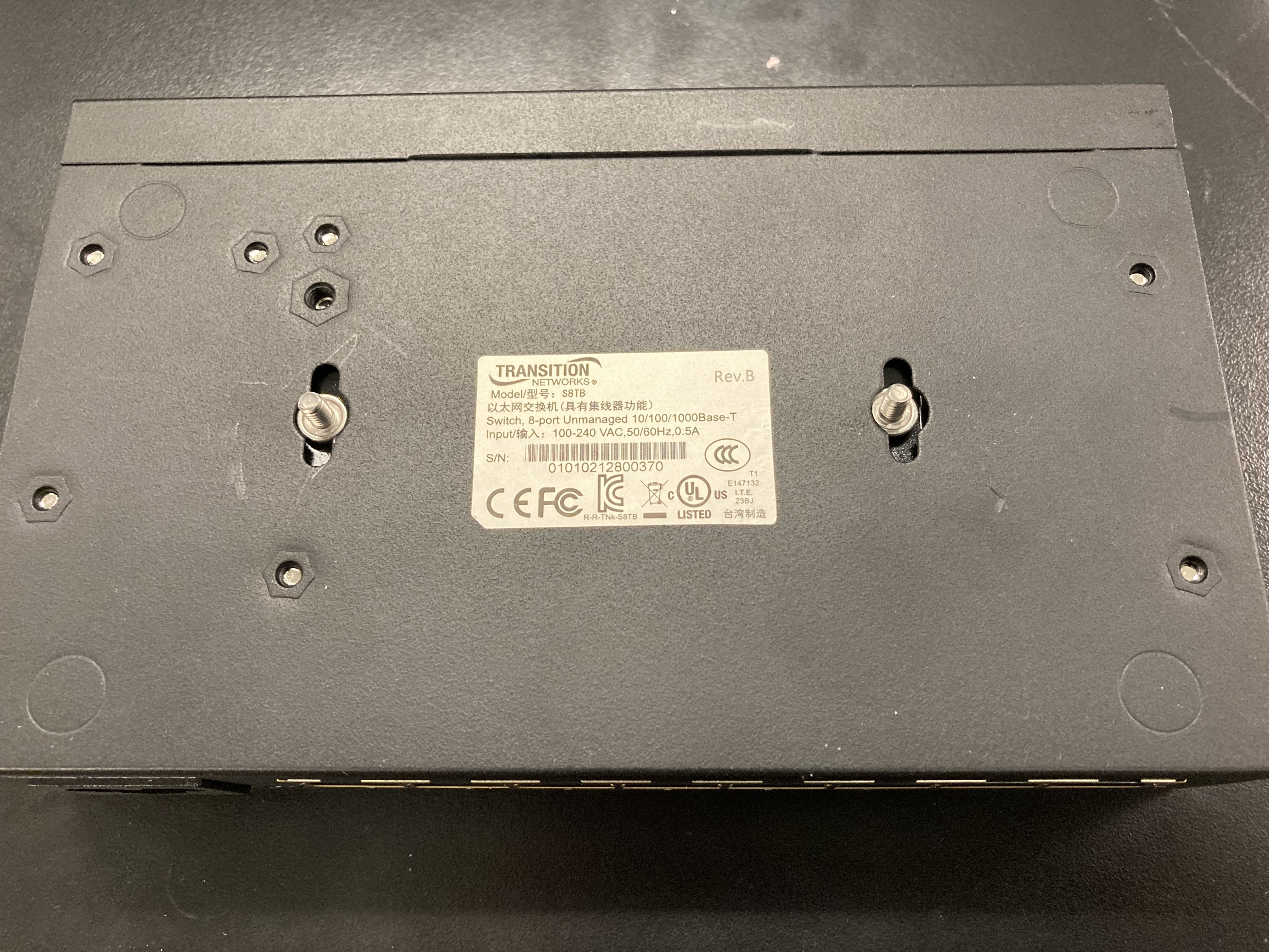 switch bolt locations